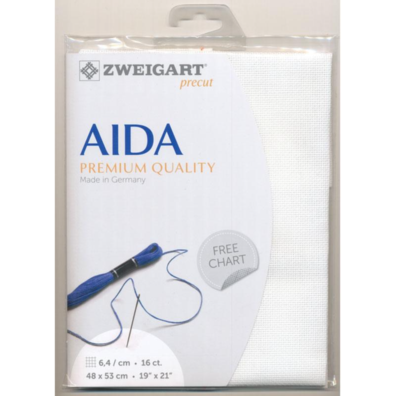 Zweigart Pre-cut Fat Quarter Aida 16 count