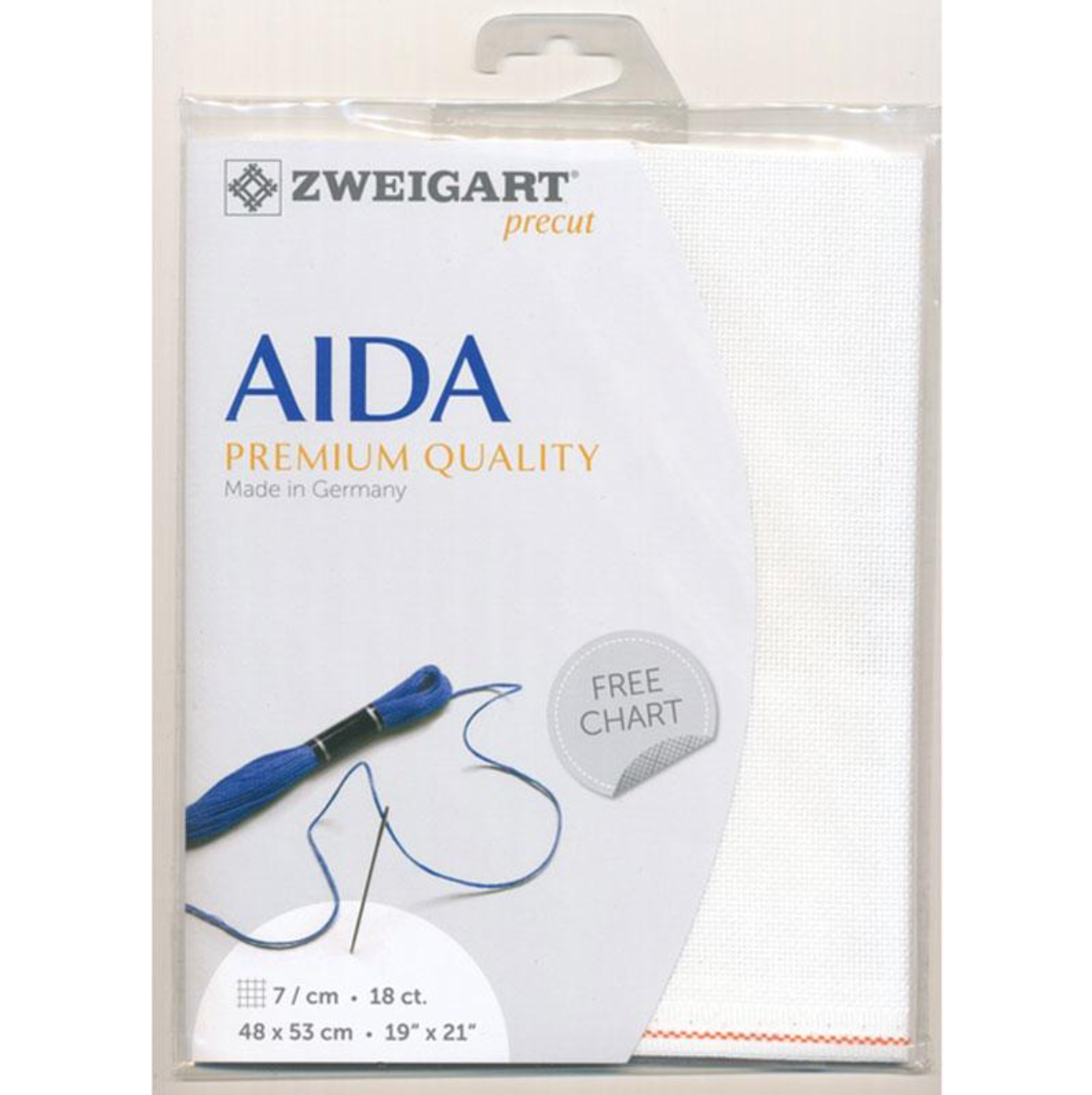 Zweigart Pre-cut Fat Quarter Aida 18 count