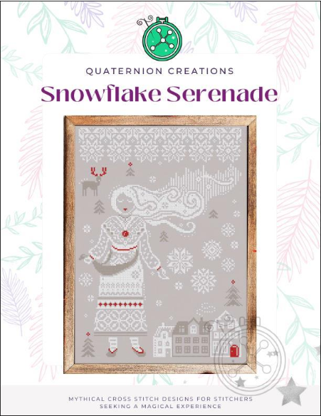 Snowflake Serenade Printed Pattern