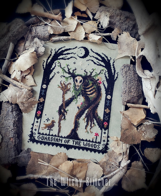 Leshy Guardian Of The Woods Printed Pattern