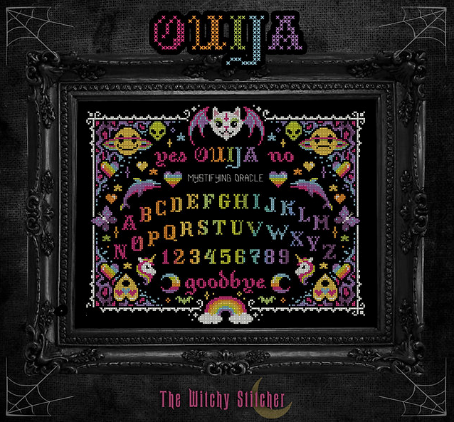 Nostalgic Ouija Printed Pattern