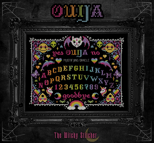 Nostalgic Ouija Printed Pattern