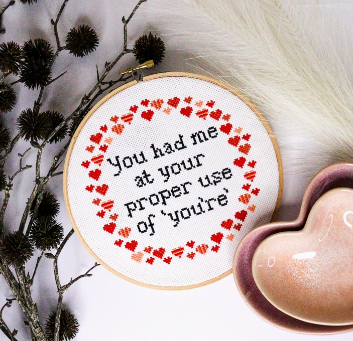 Forever Yours Cross Stitch Kit