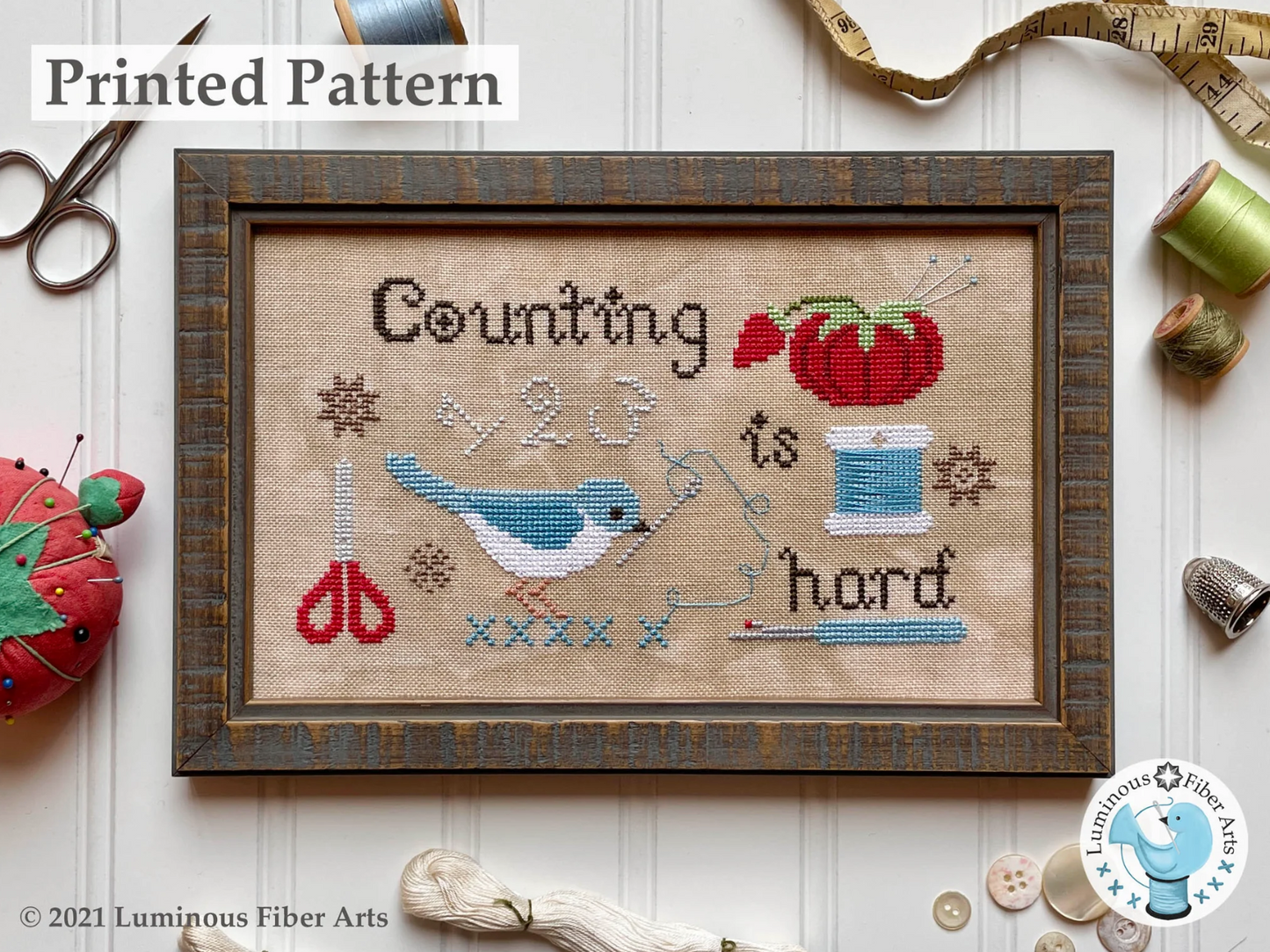 Counting Is Hard by Luminous Fiber Arts