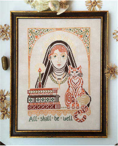 Julian of Norwich Printed Pattern